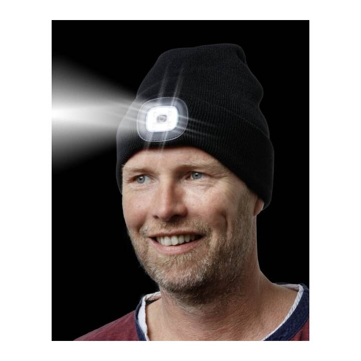 bonnet d'hiver avec lumière bonnet de lampe frontale mains libres Jiakalamo Bonnet lumineux à LED