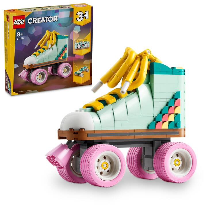 LEGO Creator 3-in-1 Pattino a rotelle retrò (31148)