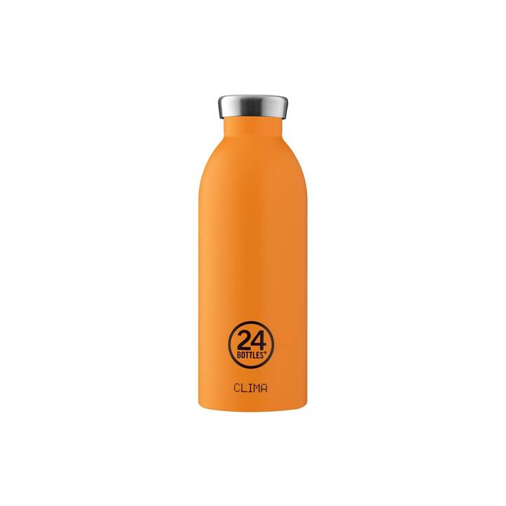24BOTTLES Thermo Trinkflasche Clima Total (0.5 l, Orange)
