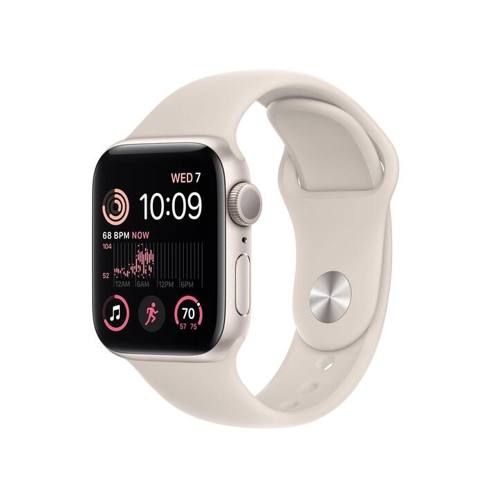 APPLE Watch SE 2022 GPS (44 mm, Aluminium)