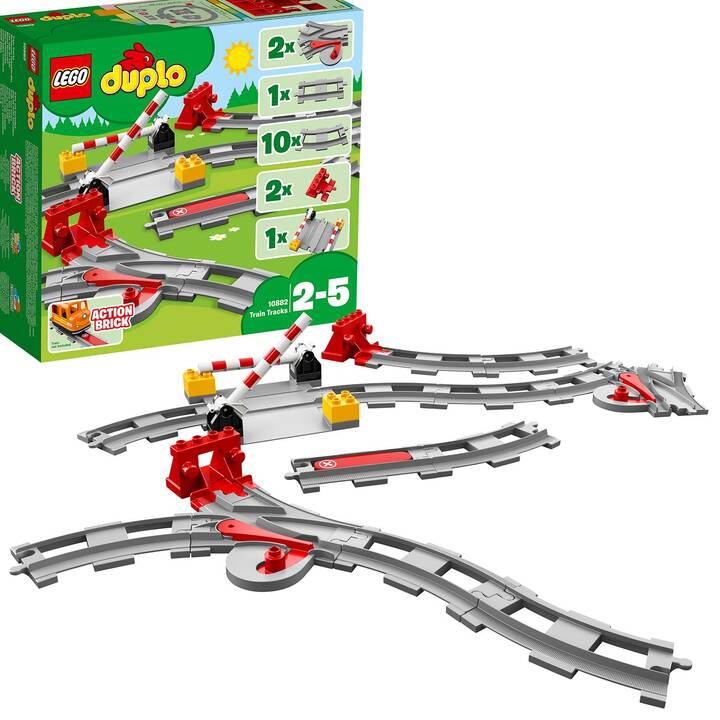 LEGO DUPLO Eisenbahn Schienen (10882)