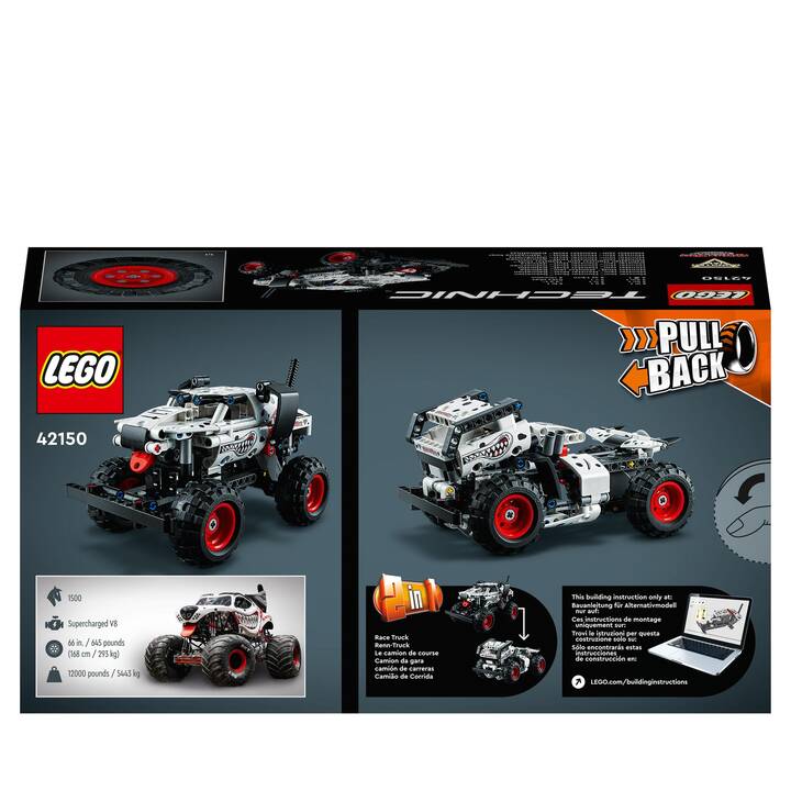 LEGO Technic Monster Jam Monster Mutt Dalmatian (42150)