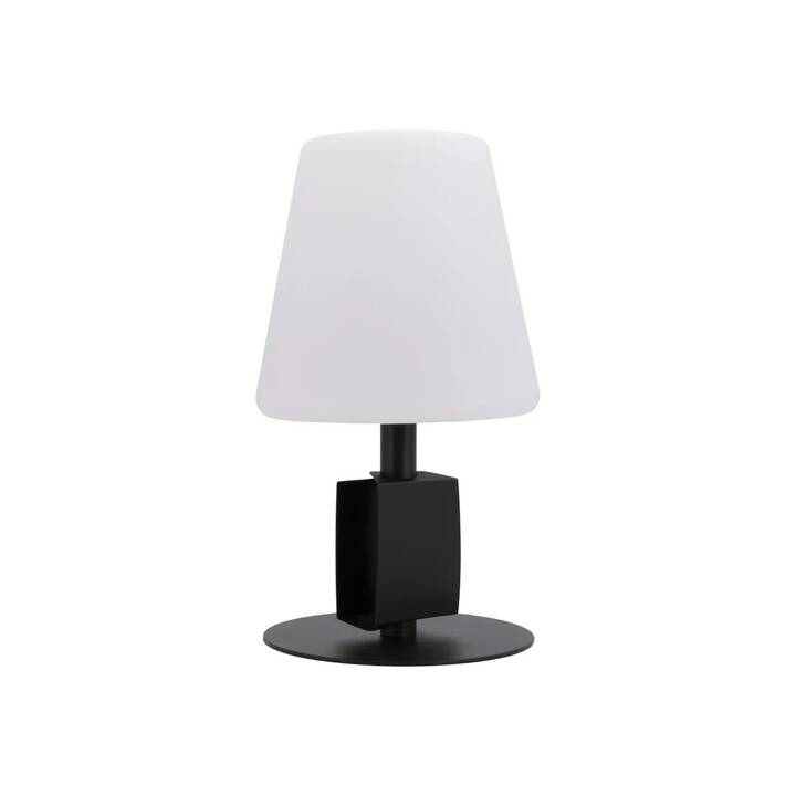 SECURIT Lampe de table Michelle (Noir, Blanc)