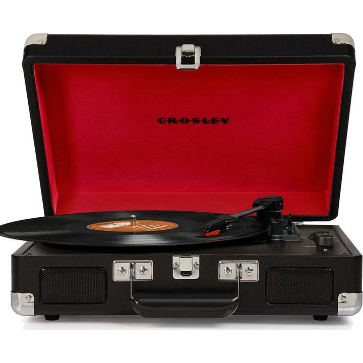 CROSLEY Cruiser Deluxe Tourne-disque (Rouge, Noir)