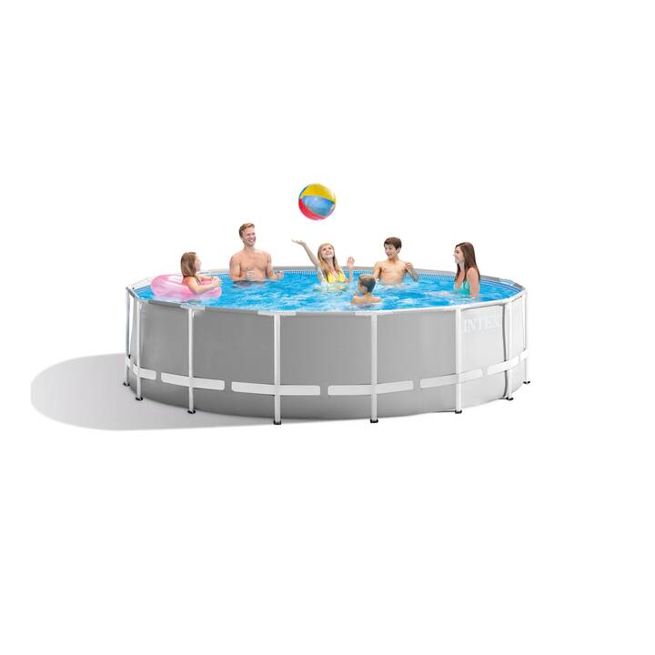 INTEX Piscina fuori terra con struttura tubolare in acciaio Prism Frame (457 cm x 122 cm)