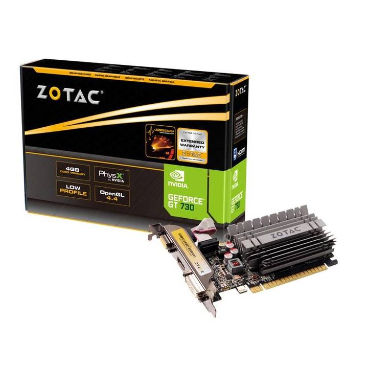 ZOTAC GT 730 Nvidia GeForce GeForce GT 730 (4 Go)