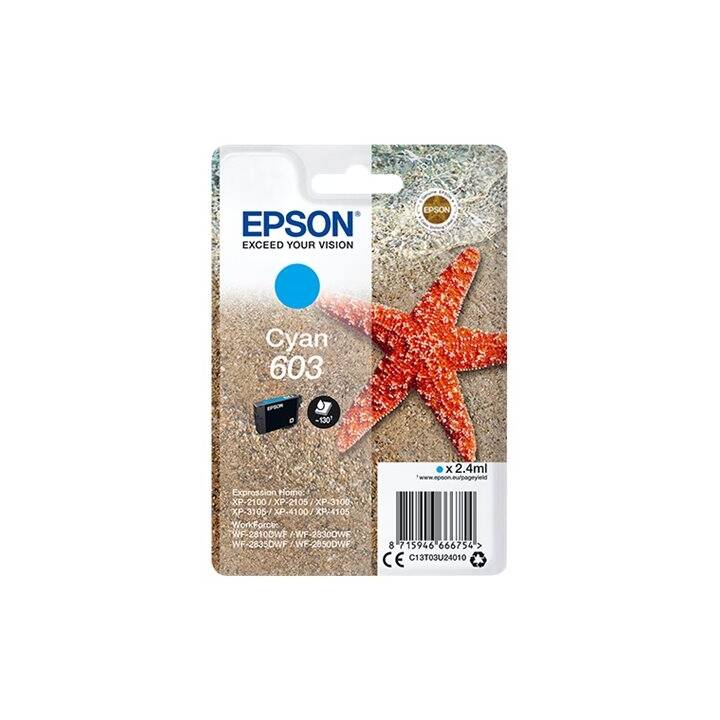EPSON 603 (Cyan, 1 pezzo)