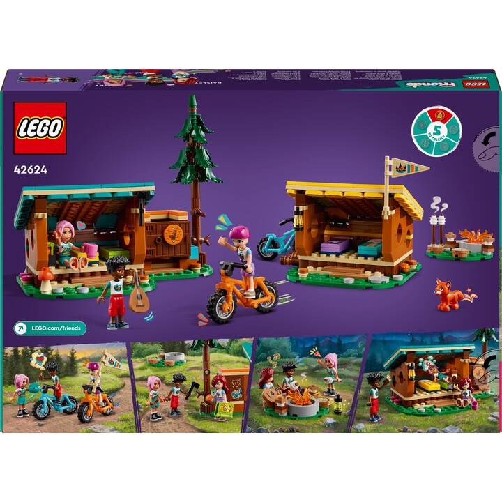 LEGO Friends Gemütliche Hütten im Abenteuercamp (42624)