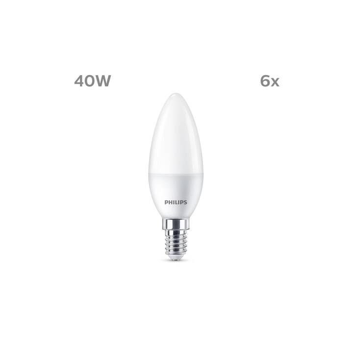 PHILIPS Ampoule LED (E14, 4.9 W)
