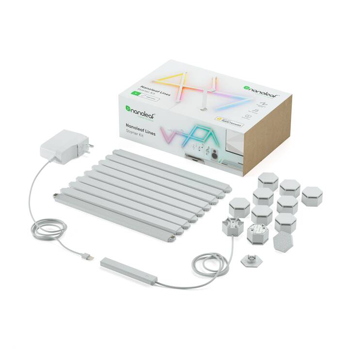 NANOLEAF Lumière d'ambiance LED Lines Starter Kit (Blanc)