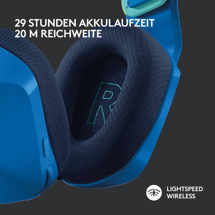 LOGITECH G733 Lightspeed (Over-Ear, Blau)