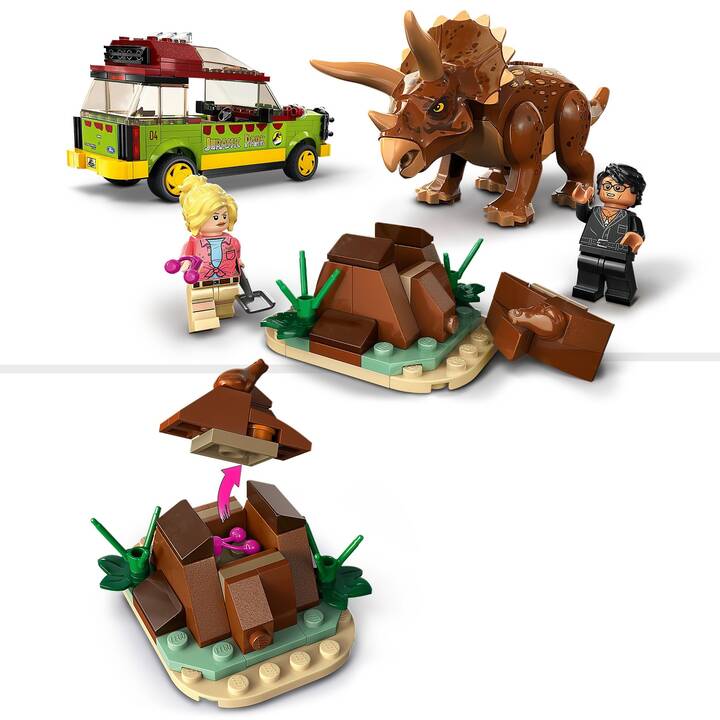 LEGO Jurassic World La ricerca del Triceratopo (76959)