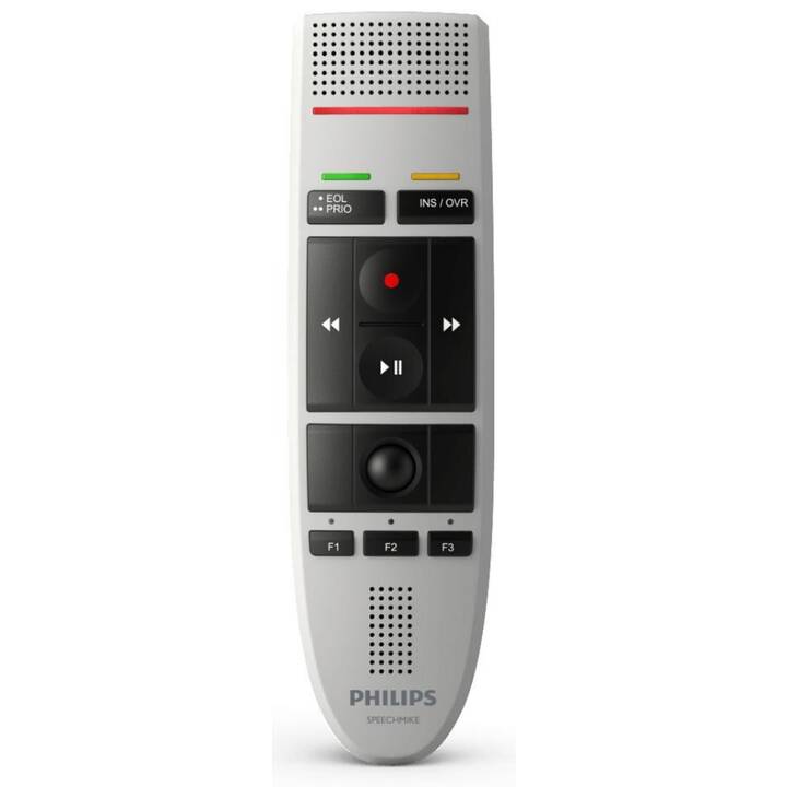 PHILIPS SpeechMike III Pro LFH3200 (Black, Bianco)