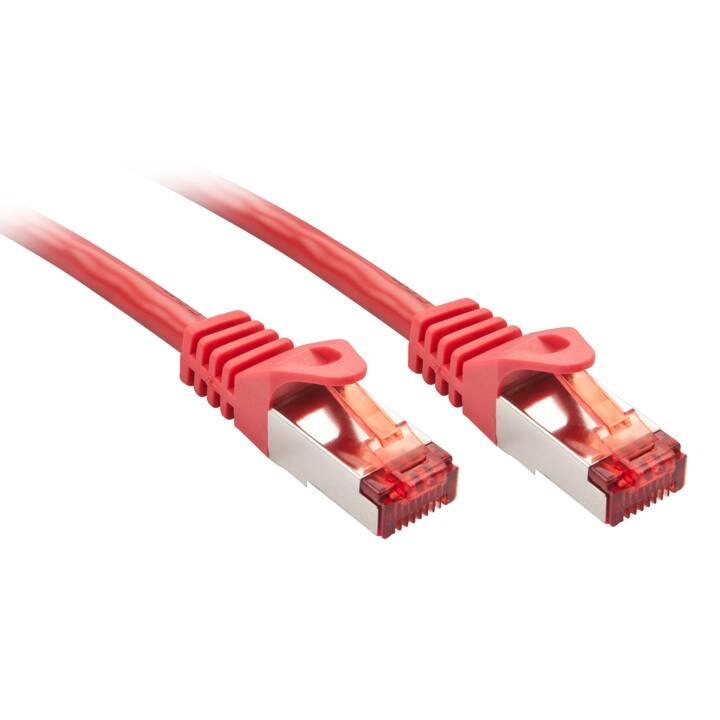 LINDY Câble patch Basic 1,5m, Rouge