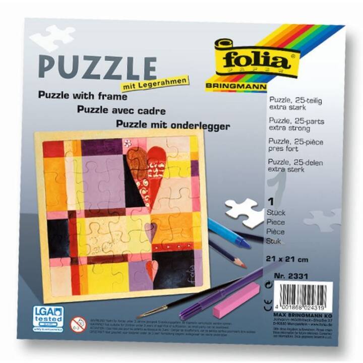 FOLIA Cartoncino Puzzle 