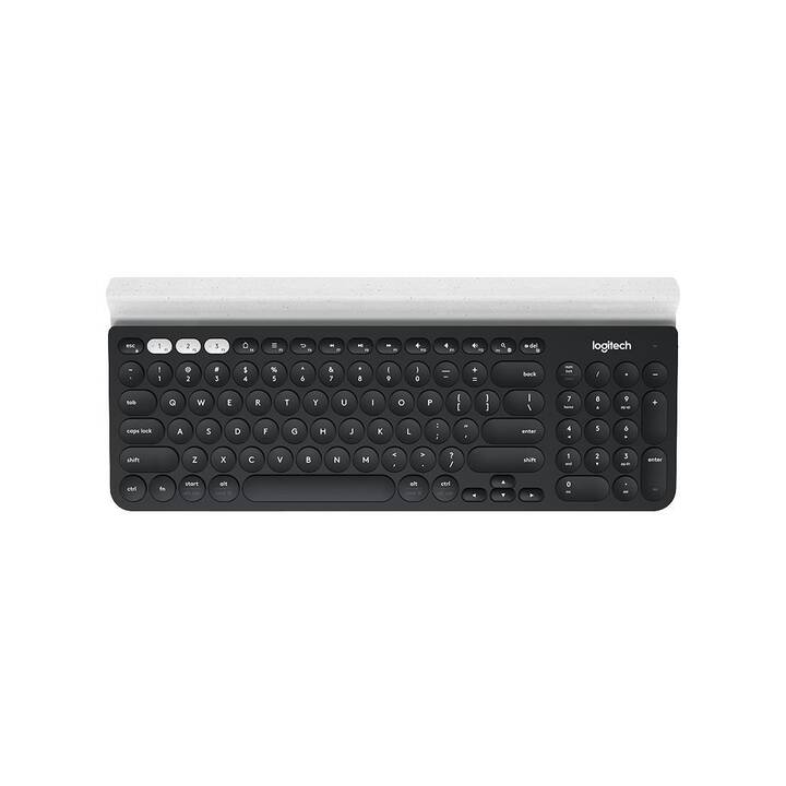 LOGITECH K780 (radio-fréquence, Bluetooth, Suisse, Sans fil)