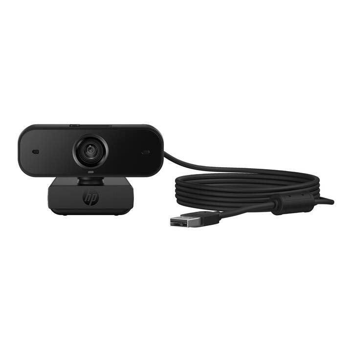 HP Webcam (1920 x 1080, 1280 x 720, Schwarz)