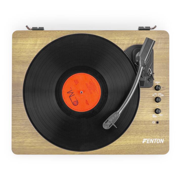 FENTON RP162LW Tourne-disque (Noir, Brun, Brun clair)