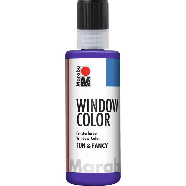MARABU Fensterfarbe Fun & fancy (80 ml, Violett)
