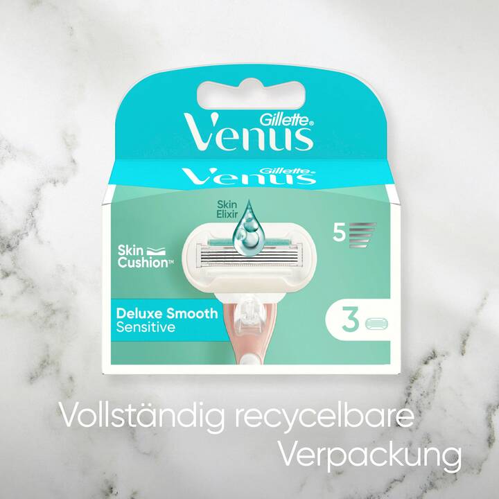 GILLETTE Rasierklinge Venus Deluxe Smooth Sensitive (8 Stück)