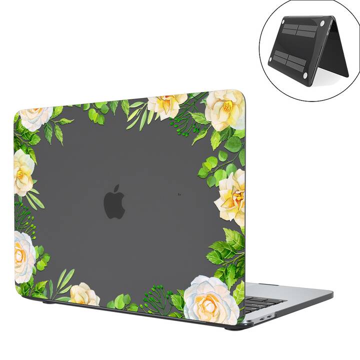 EG Hülle für MacBook Air 13" Retina (2018 - 2020) - Weiß - Blumen