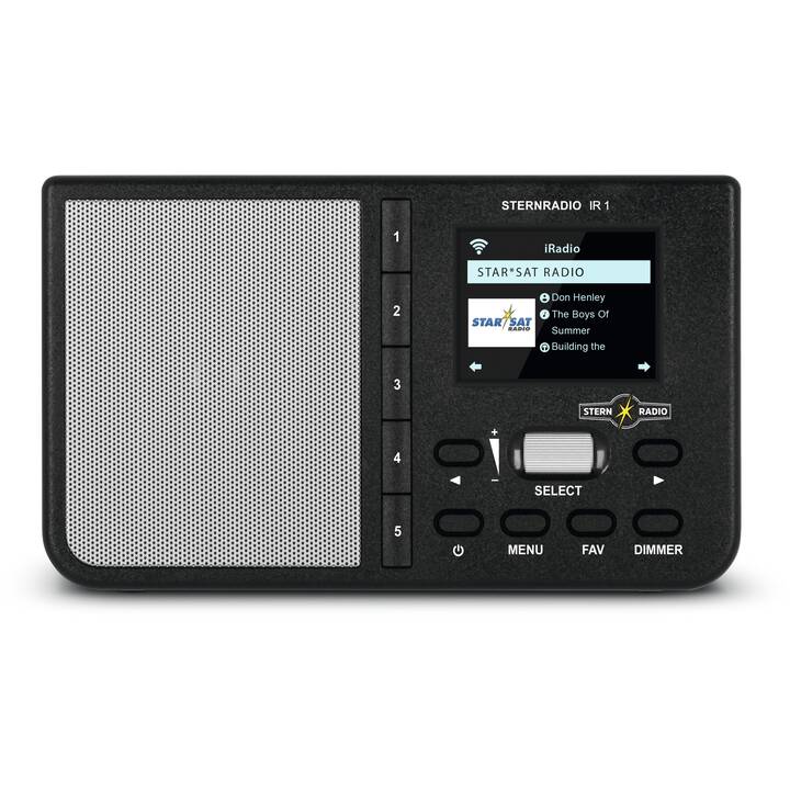 TECHNISAT Sternradio IR 1 Digitalradio (Schwarz)