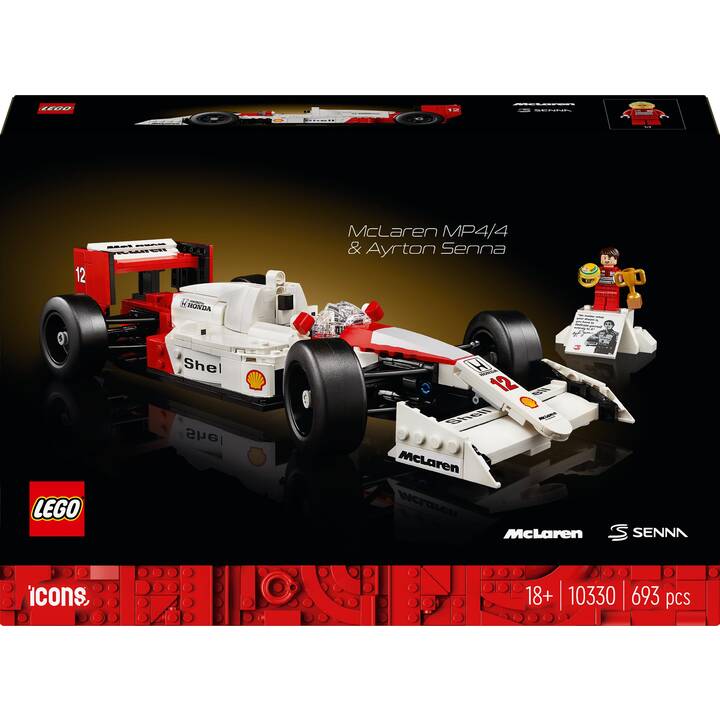 LEGO Icons McLaren MP4/4 e Ayrton Senna (10330)