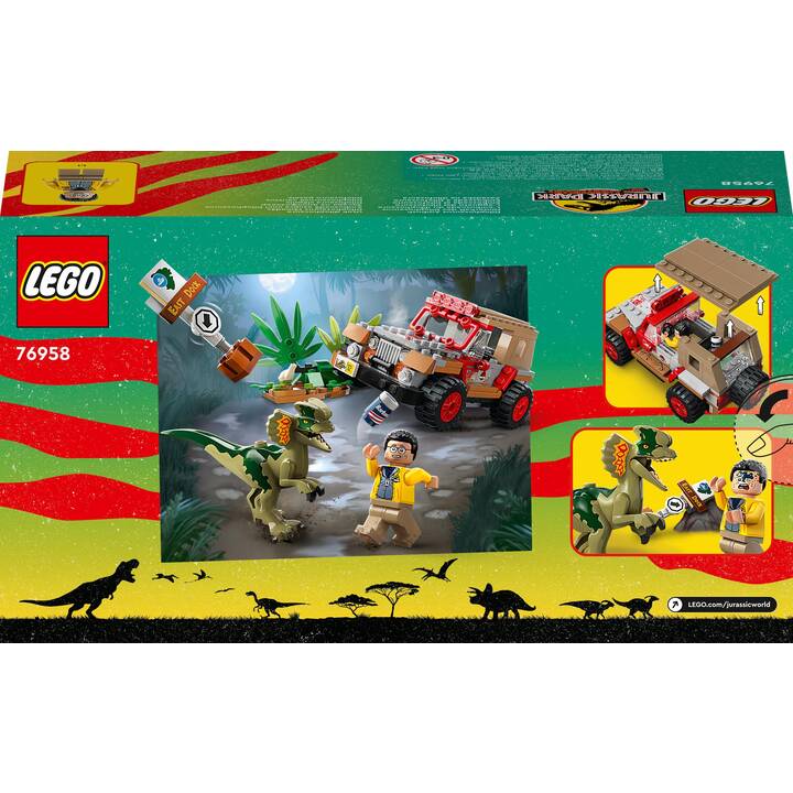 LEGO Jurassic World L’agguato del Dilofosauro (76958)