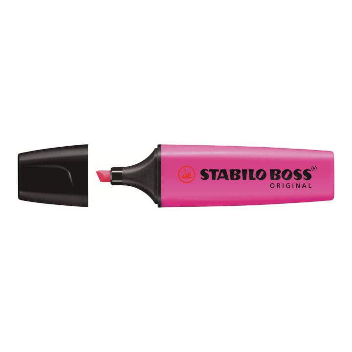 STABILO Textmarker Boss (Pink, 1 Stück)