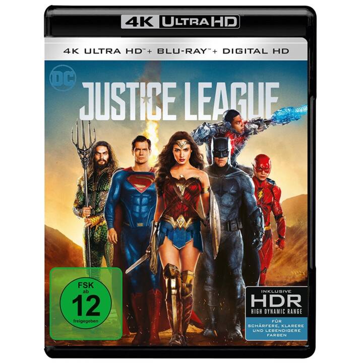Justice League (4K Ultra HD, DE, EN)