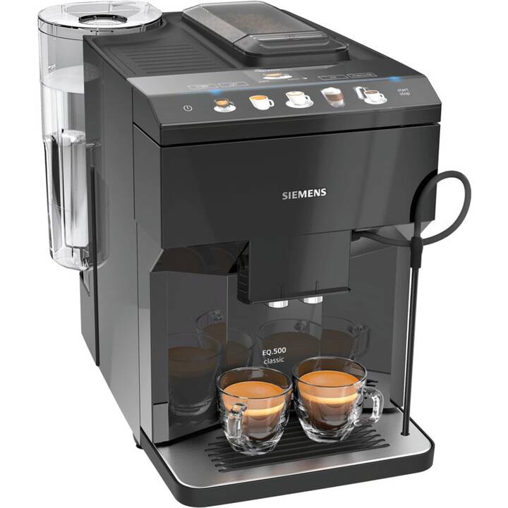 SIEMENS EQ.500 classic (Noir, 1.7 l, Machines à café automatique)