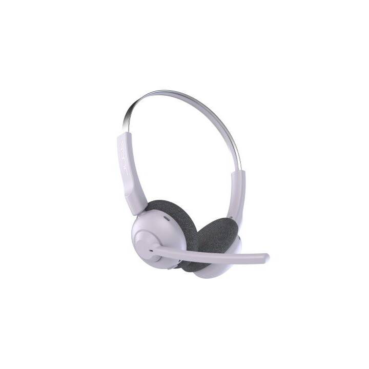 JLAB AUDIO Office Headset Go Work Pop (On-Ear, Kabellos, Lila)