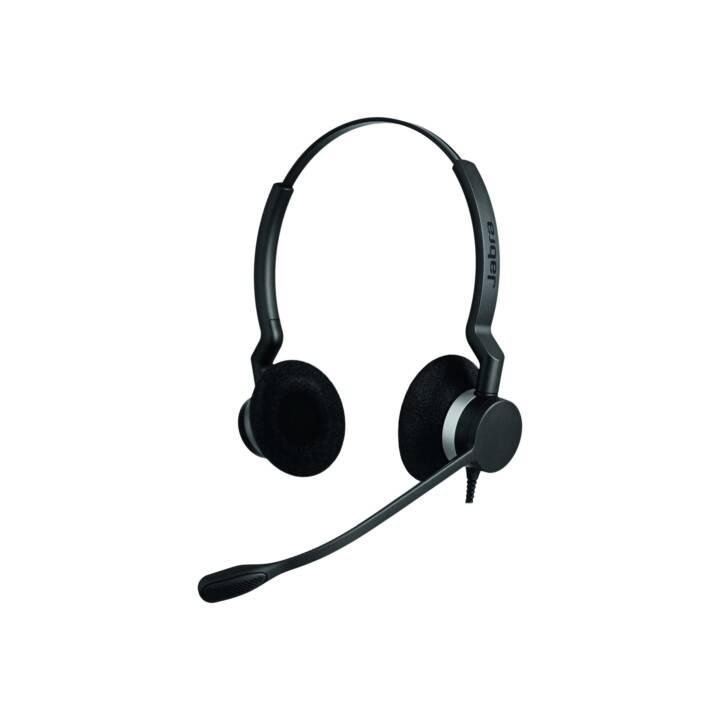 JABRA Cuffia per ufficio BIZ 2300 (On-Ear, Cavo, Nero)