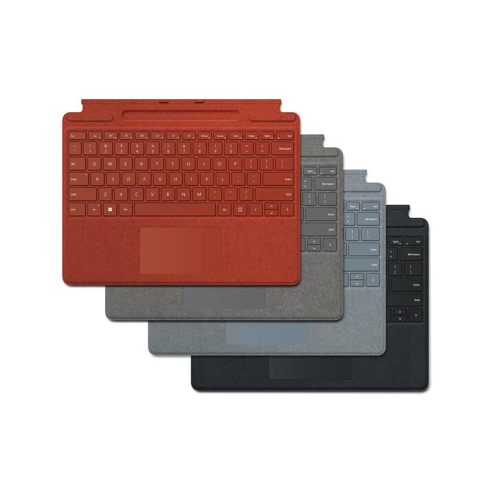 MICROSOFT Surface Pro Signature Type Cover / Tablet Tastatur (13", Platinum)