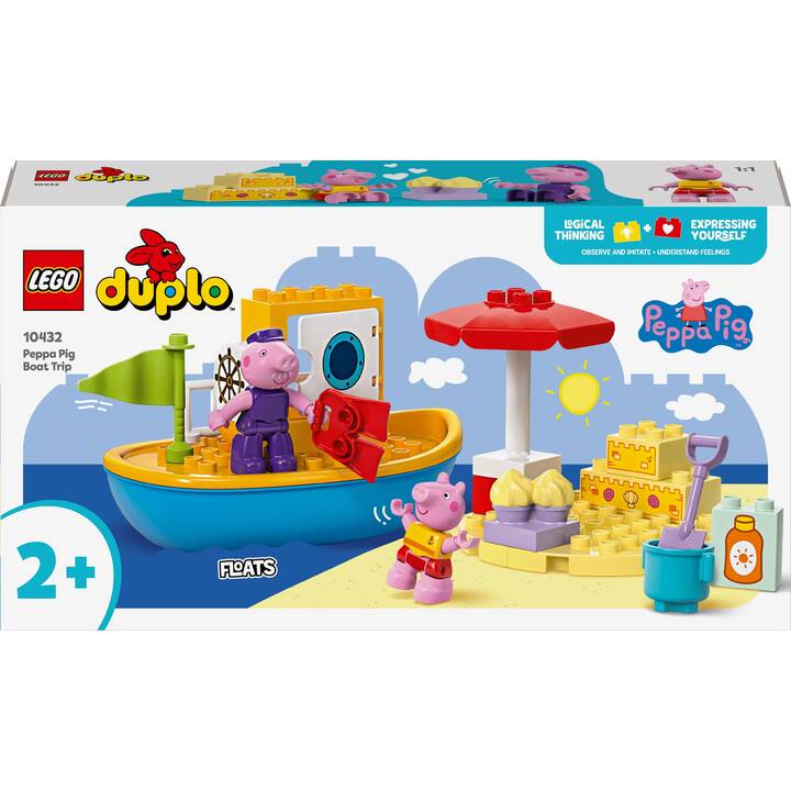 LEGO DUPLO  Peppa Pig Le voyage en bateau (10432)