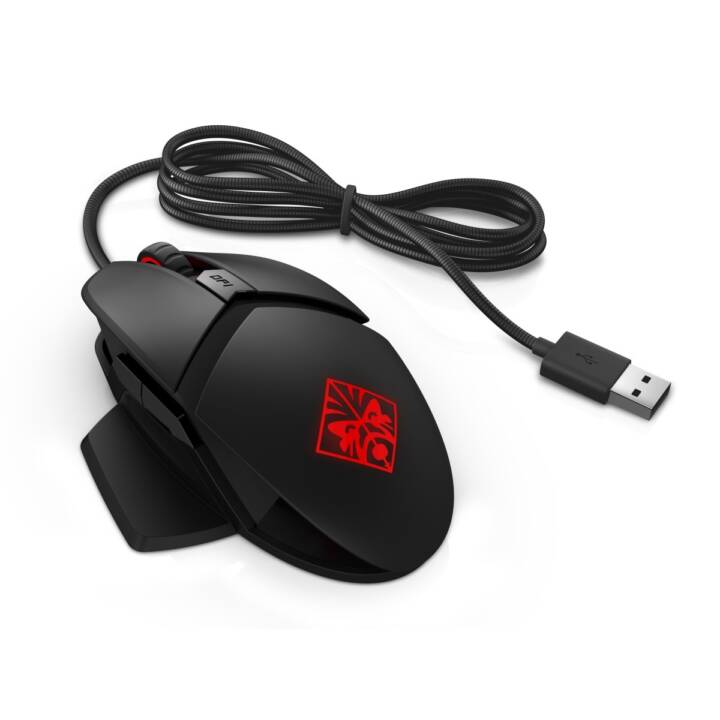 HP 2VP02AA Maus (Kabel, Gaming)