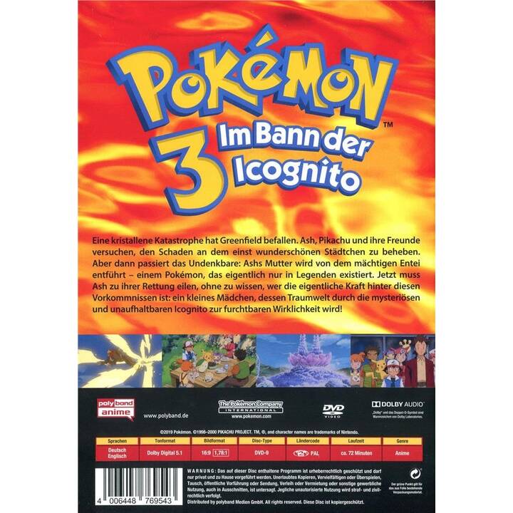 Pokémon 3 - Im Bann der Icognito (DE, EN)