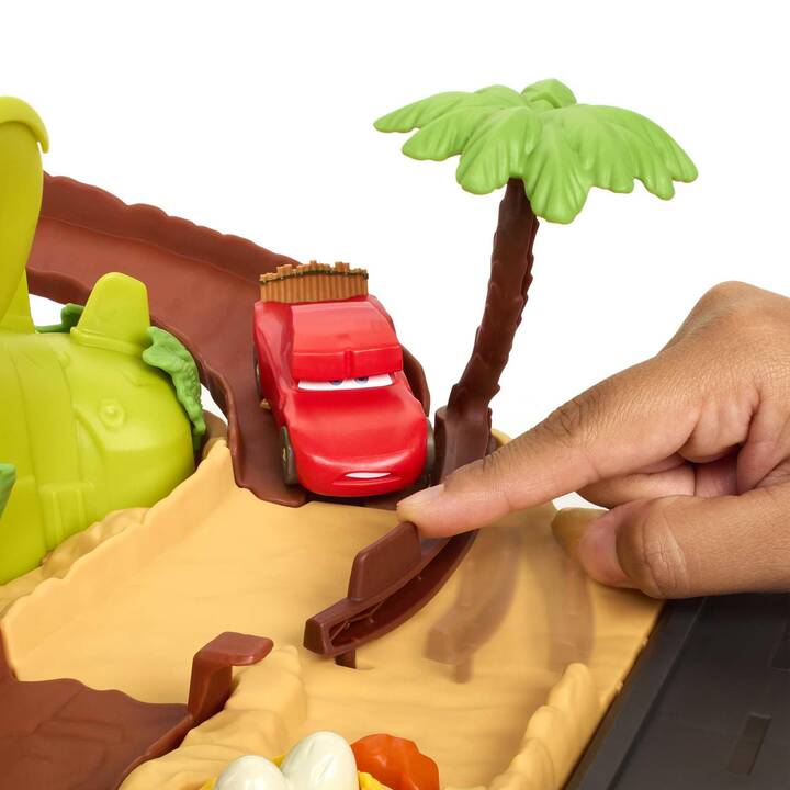 MATTEL Disney Pixar Cars Dino Park Pista delle macchinine