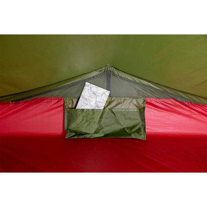 HIGH PEAK Siskin 2.0 (Tenda igloo, Verde, Rosso)