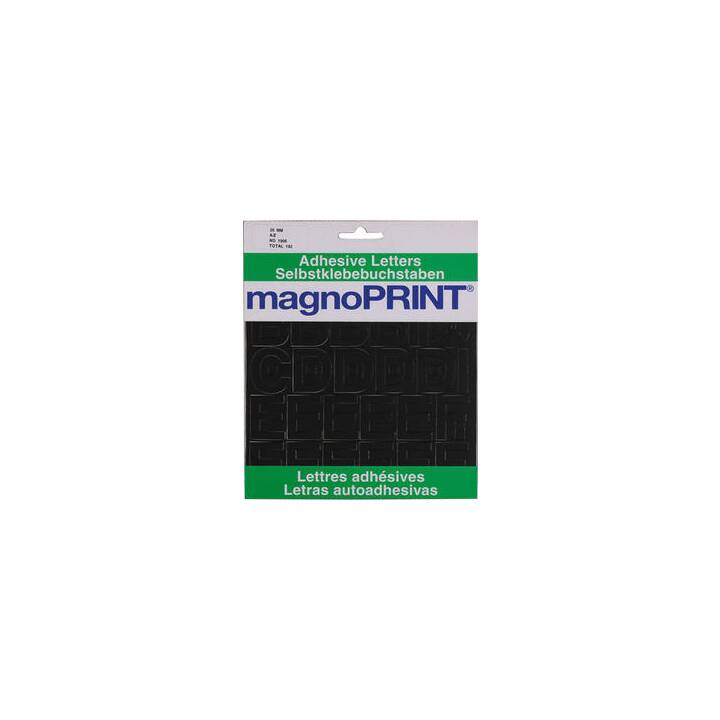 MAGNOPRINT Sticker (Schwarz)