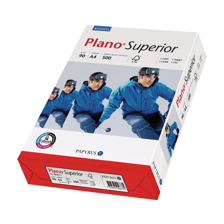 PAPYRUS PlanoSuperior Kopierpapier (500 Blatt, A4, 90 g/m2)