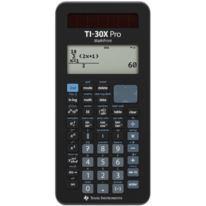 TEXAS INSTRUMENTS TI-30X Pro MathPrint Calculatrice de poche