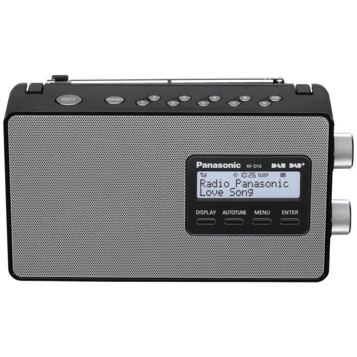 PANASONIC RF-D10EG Digitalradio (Schwarz)