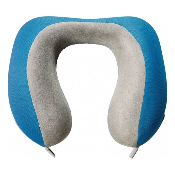 GO TRAVEL Memory Dreamer Coussin appui-tête (Gris, Bleu)