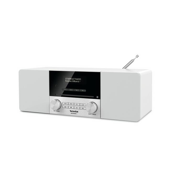 TECHNISAT Digitradio 3 Radios numériques (Gris, Blanc)