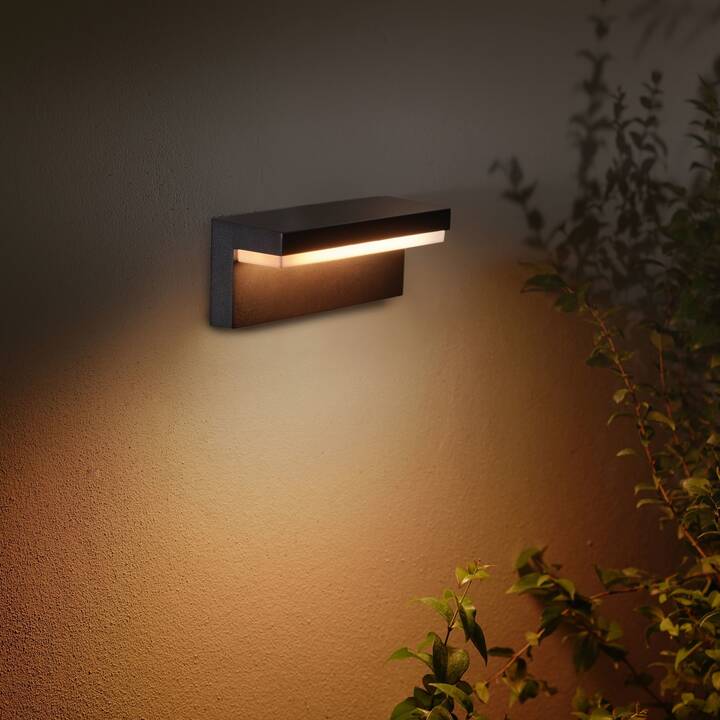 PHILIPS HUE Wandleuchte HUE Nyro (13.50 W, Schwarz)