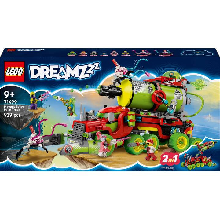 LEGO DREAMZzz Mateos Sprühdosen-Truck (71499) - Interdiscount