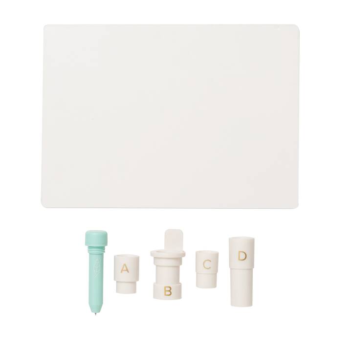 WE R MEMORY KEEPERS Kit d'accessoires Etch Quill (Blanc)