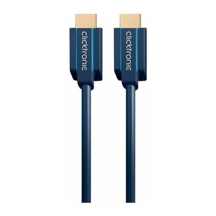 CLICKTRONIC Câble de connexion (HDMI Typ-A, 1.5 m)