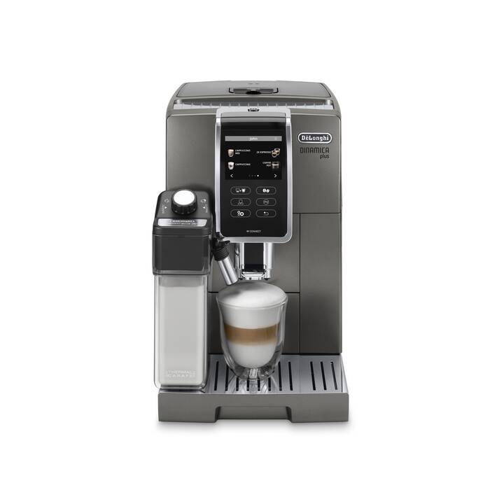 DELONGHI Dinamica Plus ECAM 370.95 T (Argent titane, 1.8 l, Machines à café automatique)
